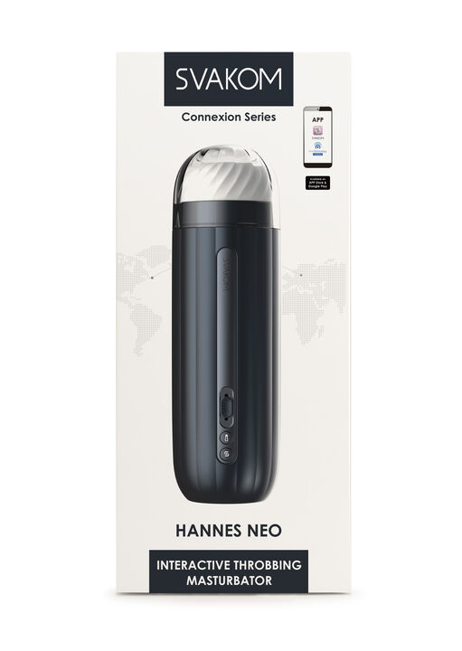 Svakom Hannes Neo Interactive Throbbing Masturbator image number 11.0