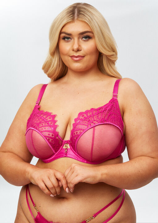 The Encore Non Pad Fuller Bust Plunge Bra image number 2.0