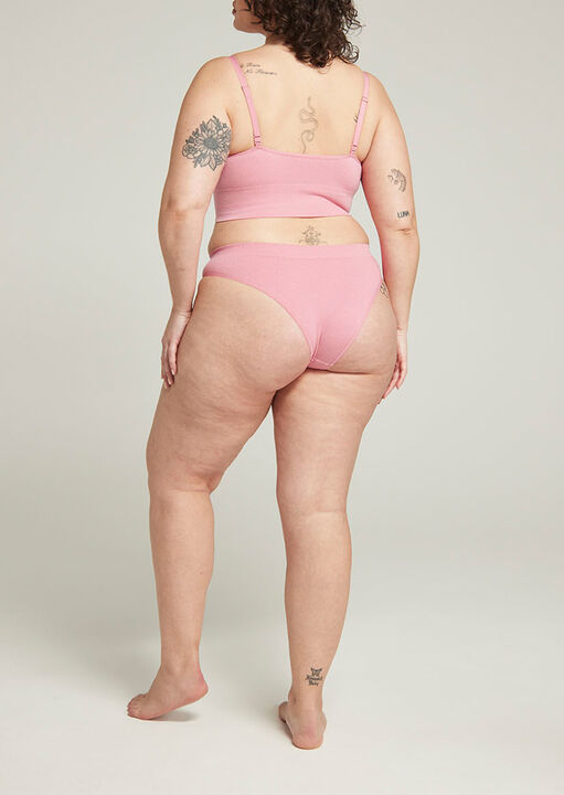 The Tencel Seamless High Leg Brief image number 2.0