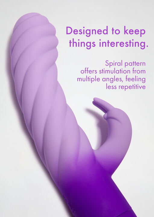 Rampant Rabbit Twisted Ripple G-Spot Vibrator image number 4.0
