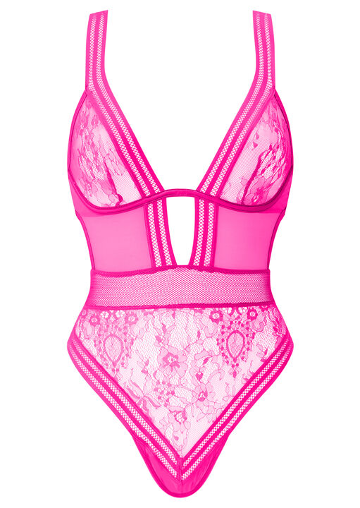 Eternal Lace Underwired Lingerie Body image number 6.0