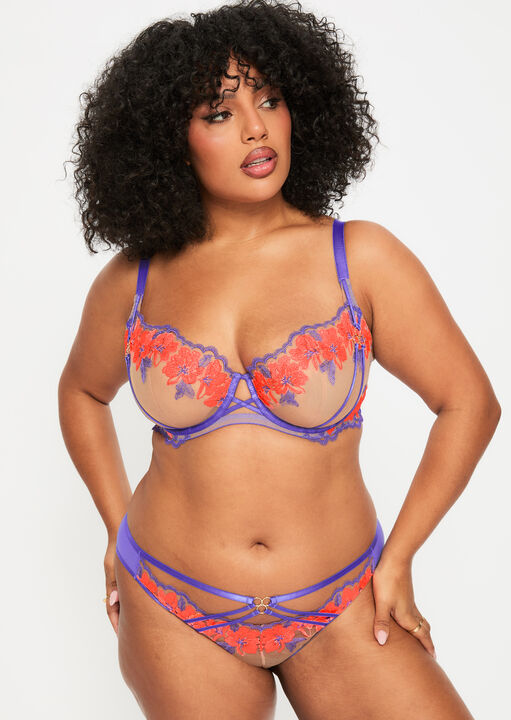 Dusk Til Dawn Non Padded Balcony Bra image number 7.0