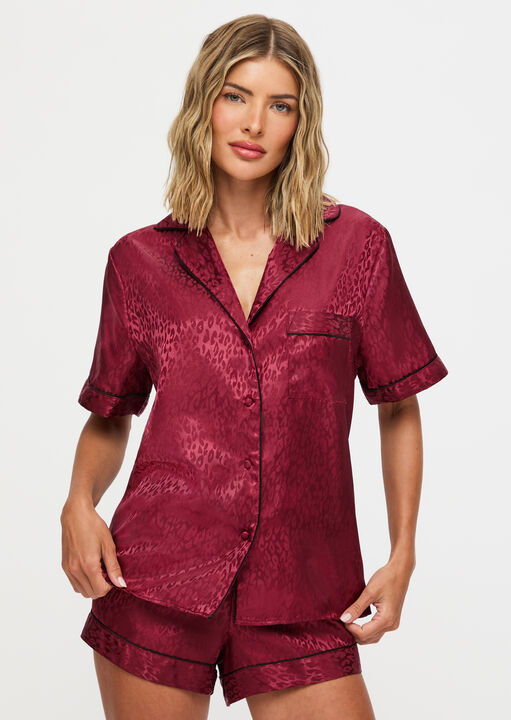 Signature Satin PJ Set image number 1.0