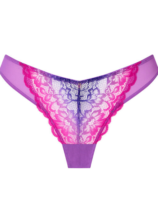 Sexy Lace Ombre Brazilian Knickers image number 4.0