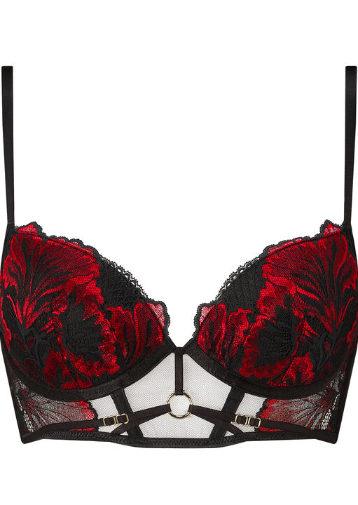 Untamed Seduction Padded Plunge Bra image number 5.0