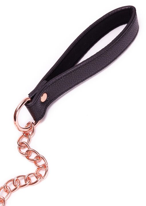 Faux Leather Collar And Lead image number 3.0