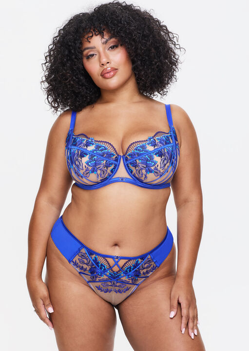 Faithful Non Padded Fuller Bust Balcony Bra image number 3.0