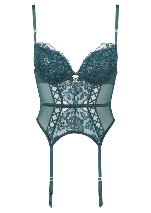 Endless Attraction Padded Wired Basque image number 5.0