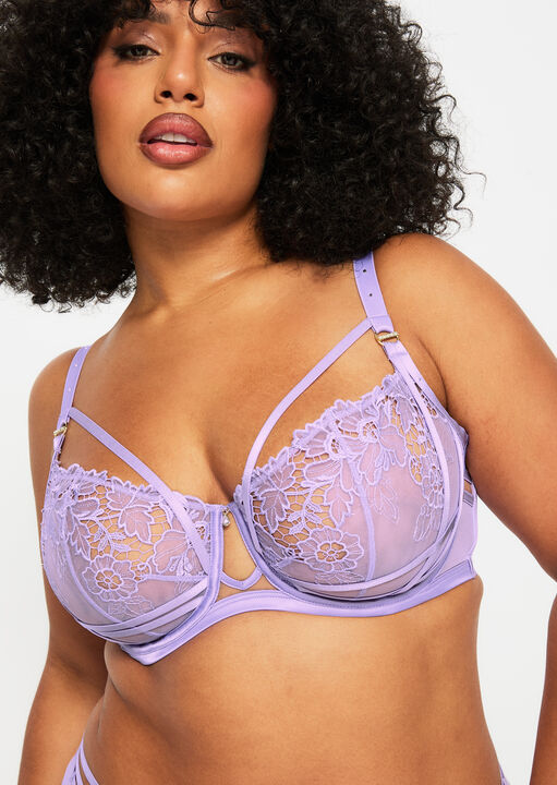 Untold Desire Fuller Bust Non Padded Plunge Bra image number 0.0