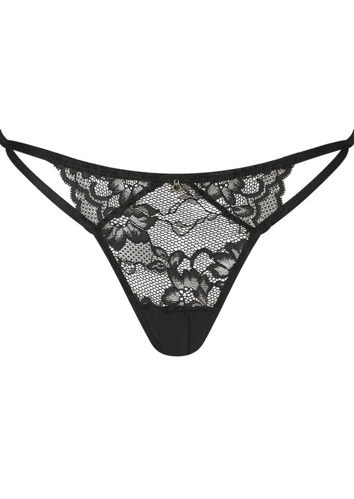 Sexy Lace Crotchless G-String image number 4.0