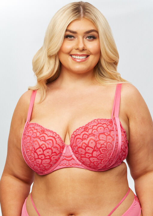 The Sweet Treat Fuller Bust Non Padded Balcony Bra image number 2.0
