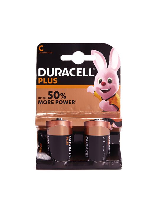 Duracell+ C 2 Pack      image number 2.0