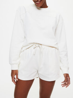 Jessica Sweat Short - Ivory