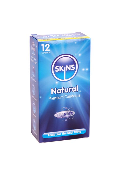 Skins Natural 12 Pack Condoms image number 2.0
