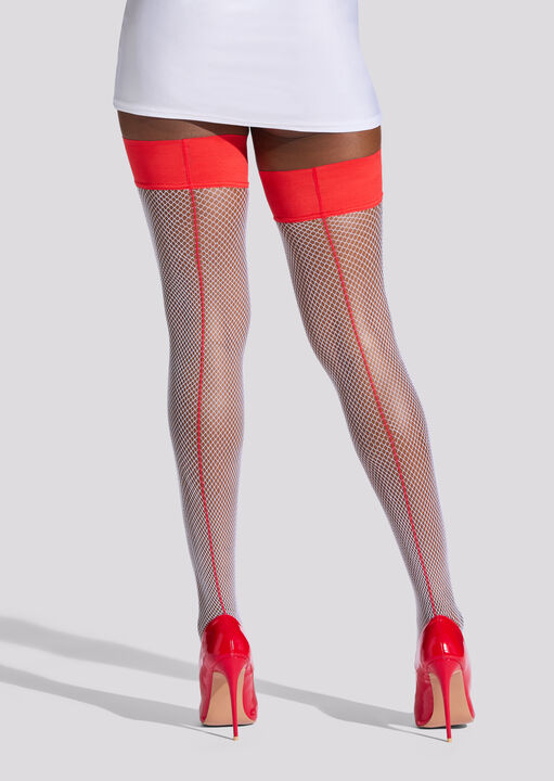 Nurse Bow Hold Ups image number 3.0