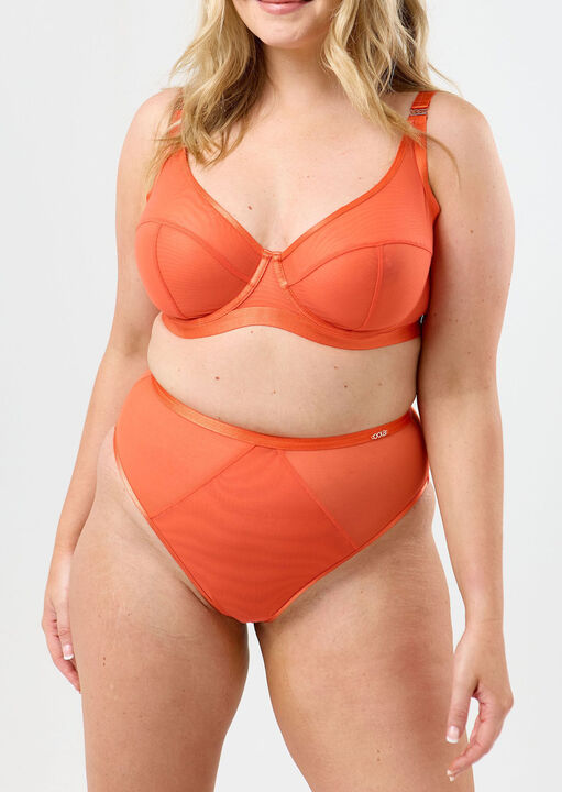 Soft Mesh High Apex Bra image number 0.0