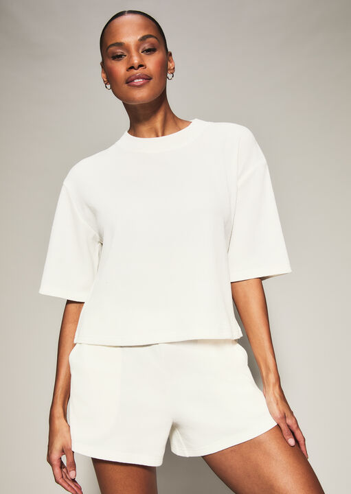 Naomi Waffle Short Set image number 5.0