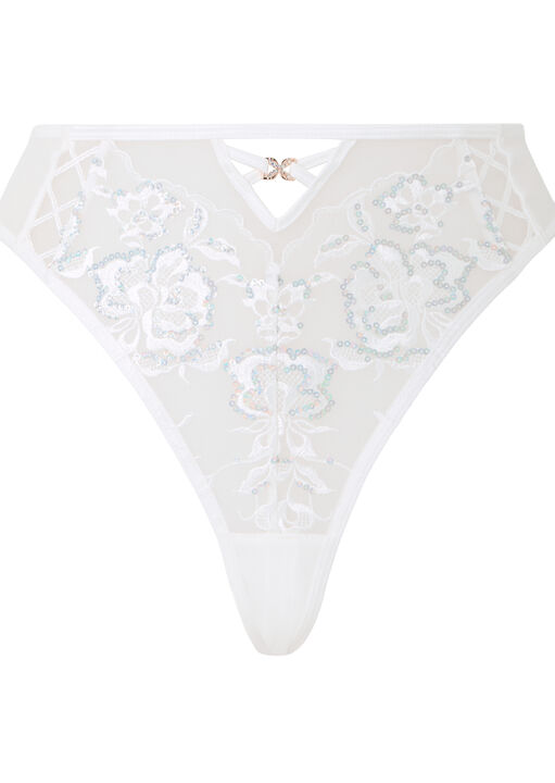 Endless Attraction Crotchless Thong image number 4.0