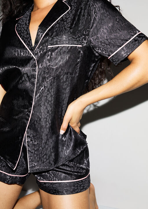 Signature Satin Pj Set image number 1.0