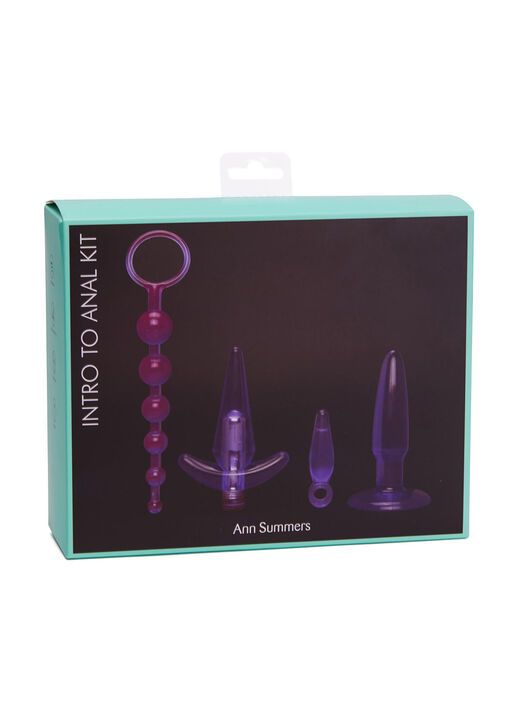 Intro to Anal Pleasure Waterproof 4 Piece Sex Toy Set image number 2.0