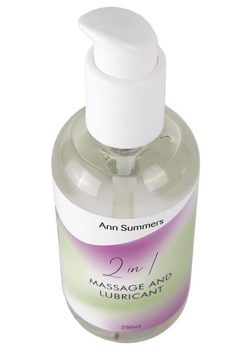 2 in 1 Massage & Lubricant 250ml image number 1.0