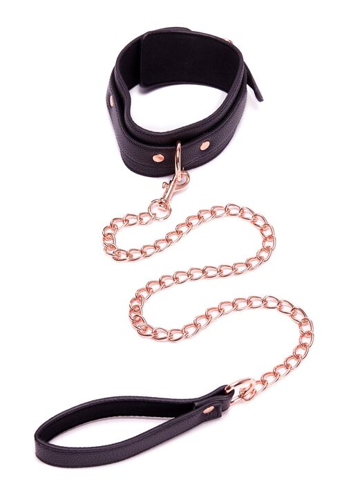 Faux Leather Collar And Lead image number 0.0