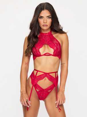 Sultry Secrets Crotchless Set