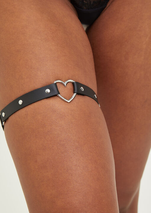 Heart Thigh Cuff image number 1.0