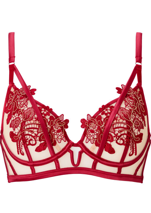 Enticement Non Padded Plunge Bra image number 4.0