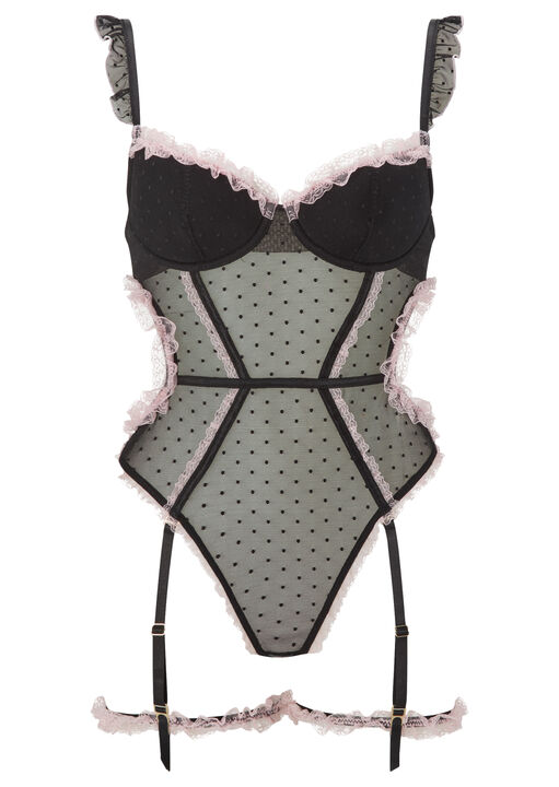 Locked On Love Crotchless Body image number 5.0