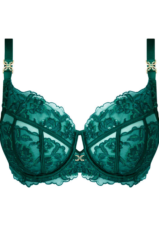 Endless Attraction Non Padded Fuller Bust Balcony Bra image number 5.0
