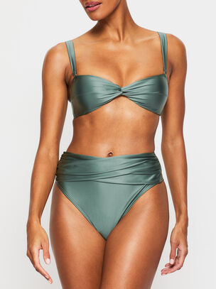 Knickerbox Swim Collections Twist Front Bikini Top