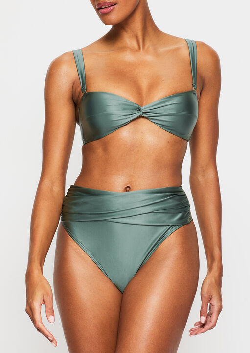 Knickerbox Swim Collections Twist Front Bikini Top image number 0.0