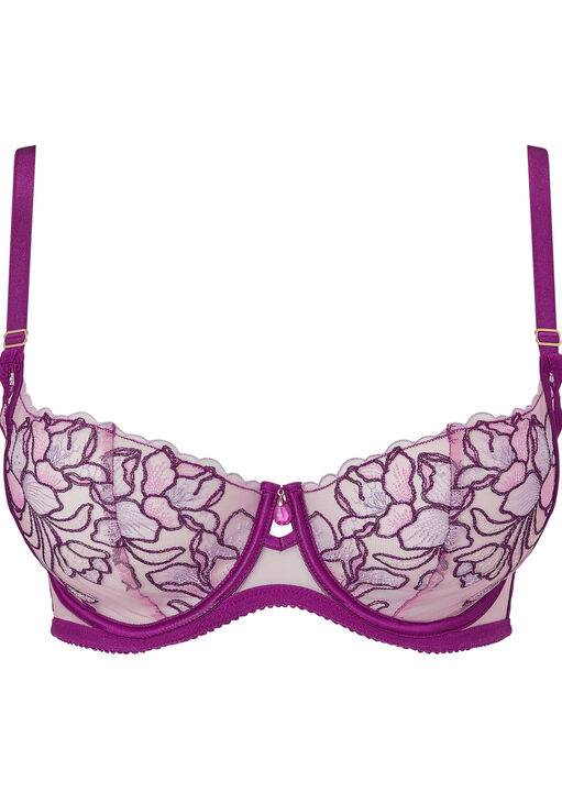 The Serenity Fuller Bust Non Pad Plunge Bra image number 4.0