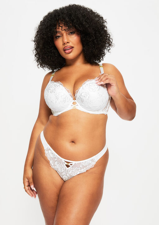 Endless Attraction Padded Plunge Bra image number 10.0