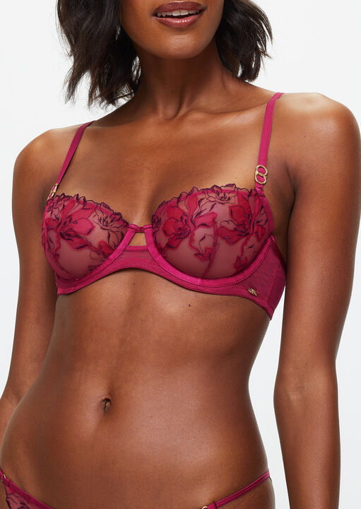 Marilyn Non Pad Balcony Bra image number 1.0