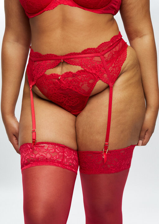 Sexy Lace Planet Suspender Belt image number 1.0