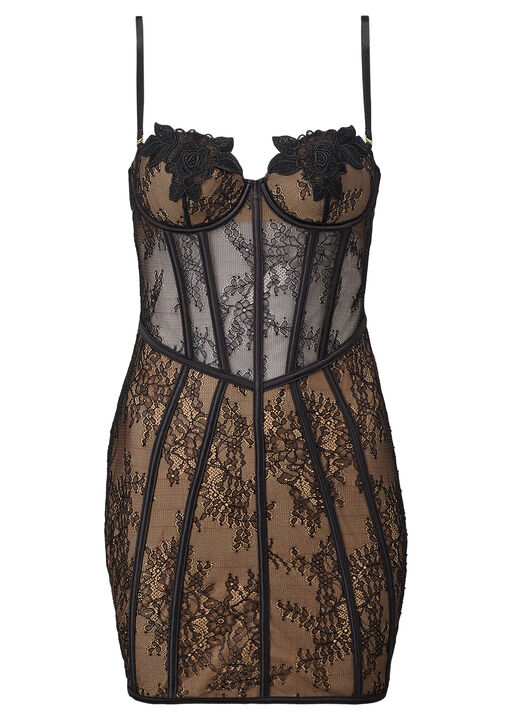 Laced Obsession Mini Dress image number 5.0
