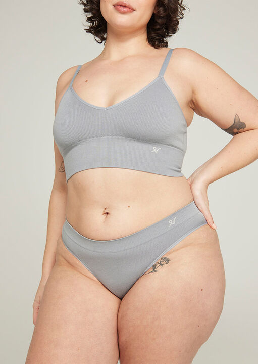 The Tencel Seamless High Leg Brief image number 0.0