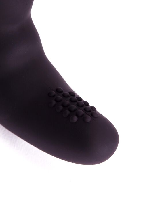 Hard Drive Silicone Prostate Massager with Removable Bullet Vibrator image number 1.0