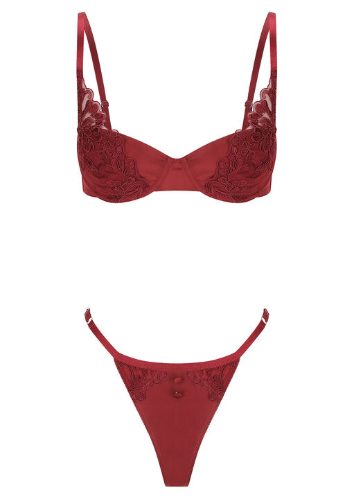 Dylan Padded Plunge image number 3.0