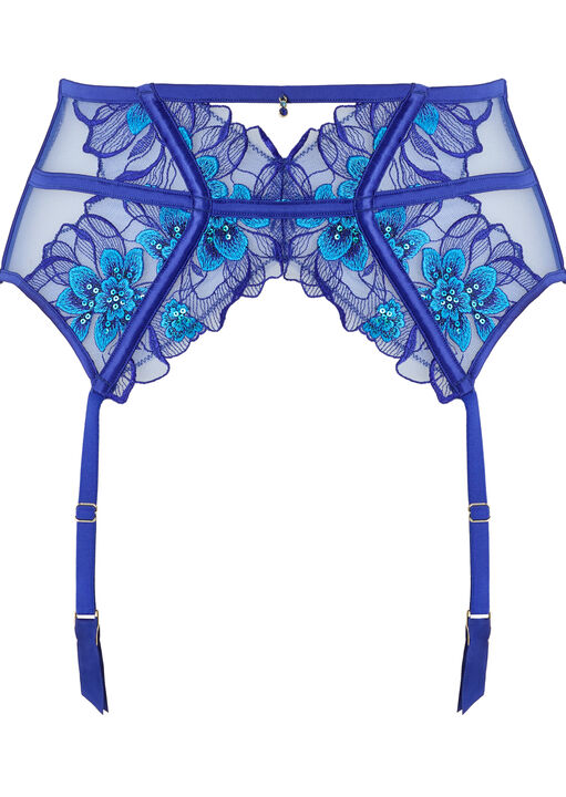 Neon Moon Embroidered Waspie Suspender image number 5.0