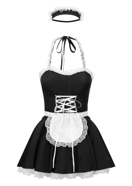 Maid To Pleasure Fancy Dress Outfit image number 6.0