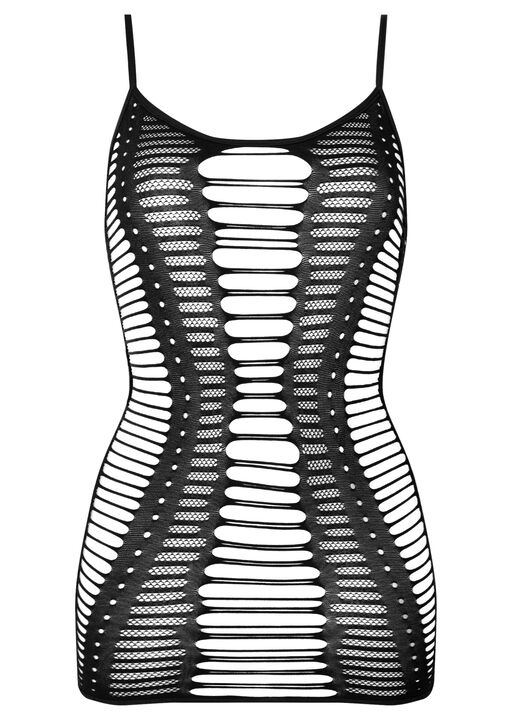 Eyes Locked Cut Out Erotic Mini Dress image number 4.0