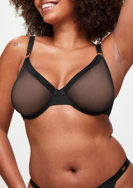Zadie Fuller Bust Non Pad Plunge Bra image number 1.0