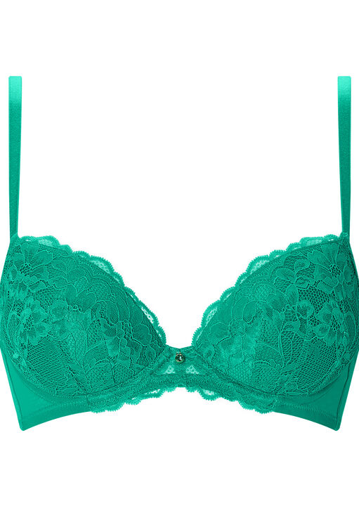 Sexy Lace Padded Plunge Bra image number 5.0