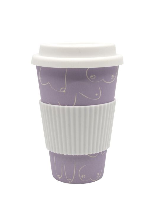 Reusable Boob Print Cup 450ml image number 0.0