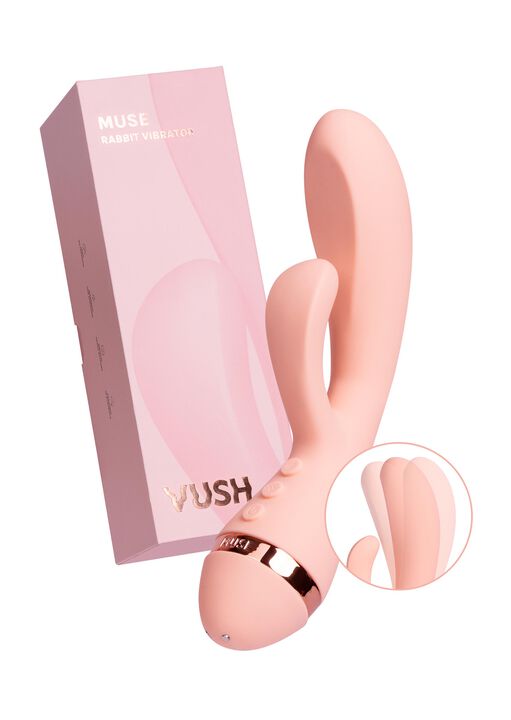 Vush Muse Rabbit Dual Vibrator image number 4.0