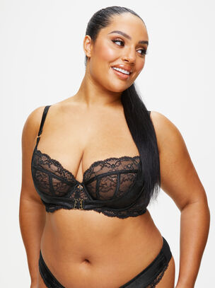 The Fulfilling Non Padded Plunge Bra