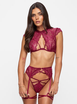 Zayna Crotchless Set